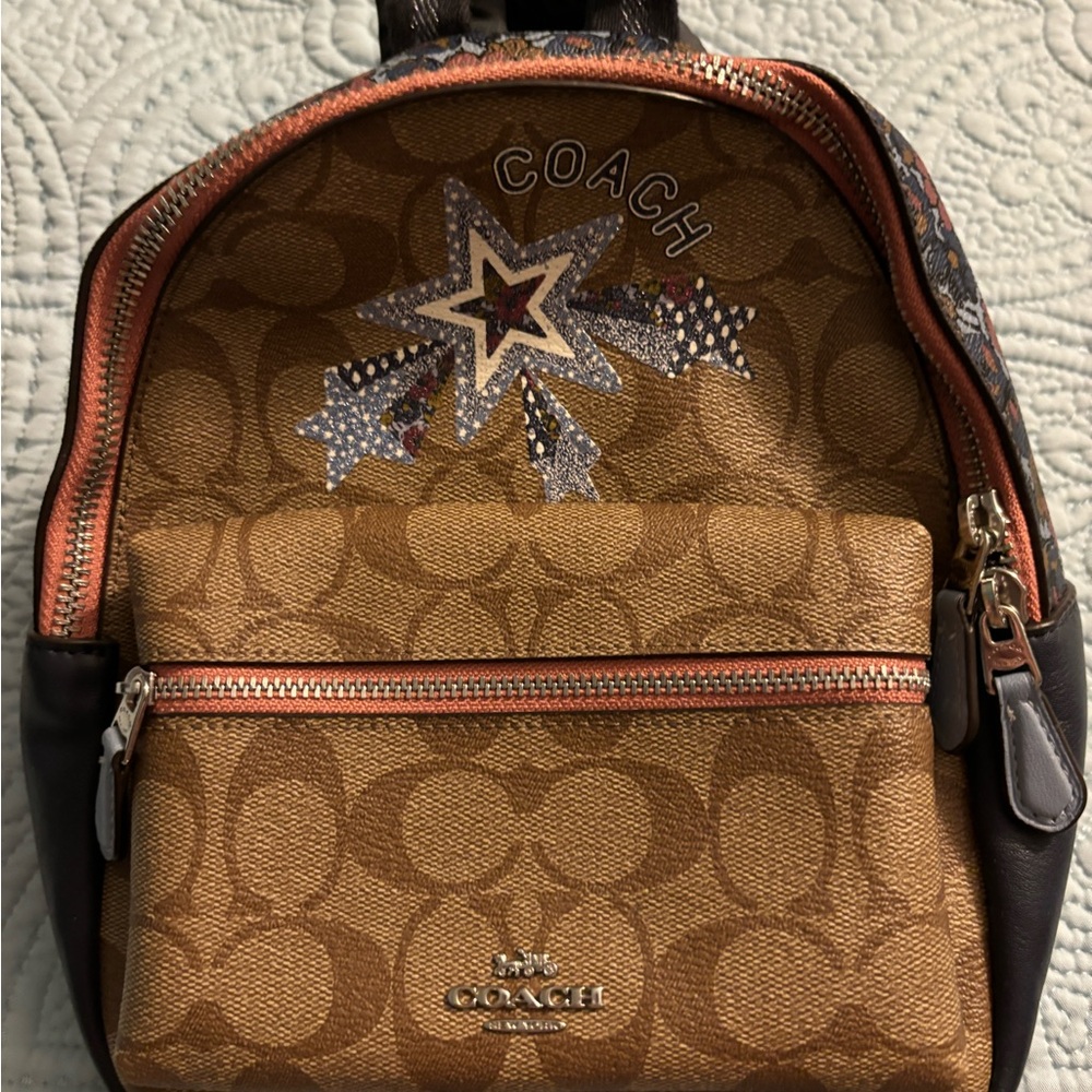 Coach mini backpack